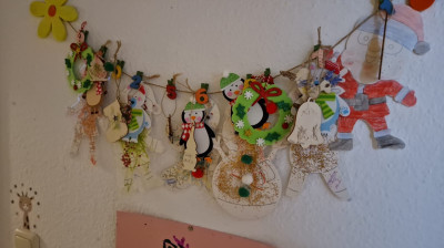 Bastel in der Weihnachtszeit